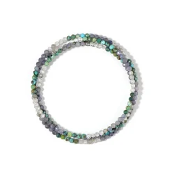 Edelstein-Stahlarmreif (Riya)