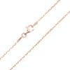 925er Silber-Ankerkette - 3,71 g - 90 cm - rosévergoldet