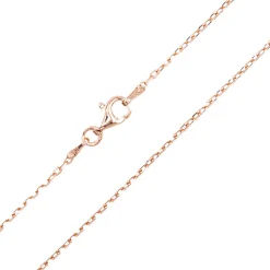 925er Silber-Ankerkette - 3,71 g - 90 cm - rosévergoldet