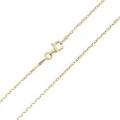 925er Silber-Ankerkette - 3,71 g - 90 cm - vergoldet