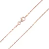 925er Silber-Ankerkette - 2,61 g - 60 cm - rosévergoldet