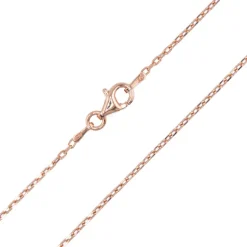 925er Silber-Ankerkette - 3,35 g - 80 cm - rosévergoldet