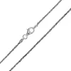 925er Silber-Criss-Cross-Kette - 45 - 4,8 g