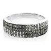 Fancy-Diamant-Silberring