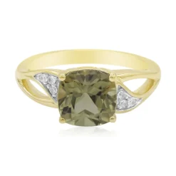 Farbwechsel-Diaspor-Goldring (Tenner Diniz)