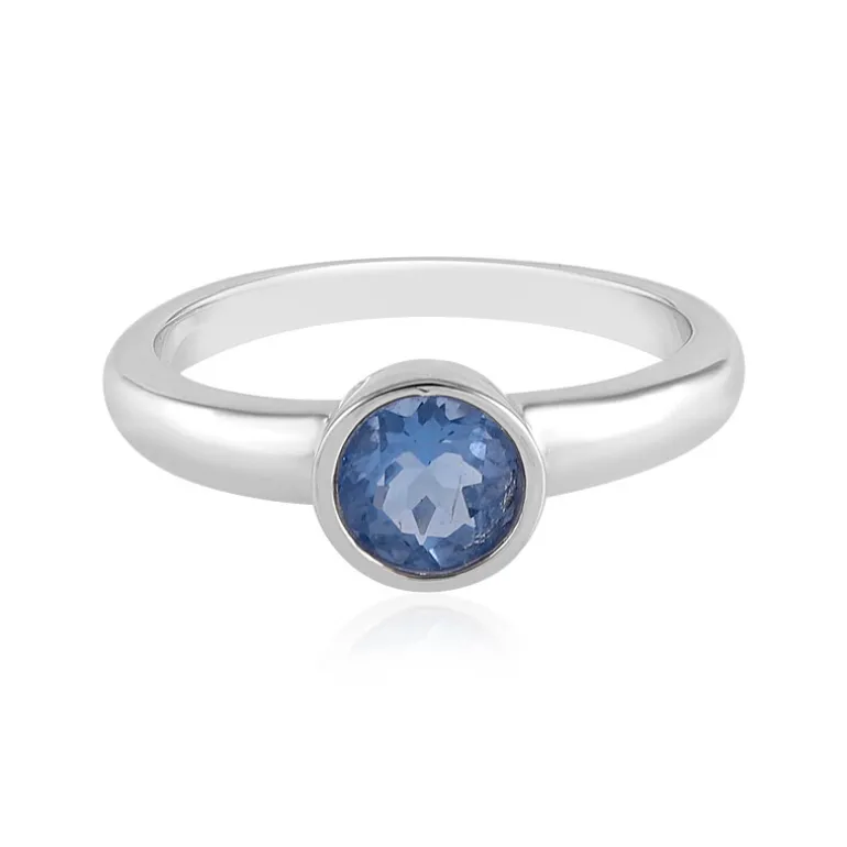 Farbwechsel-Fluorit-Silberring