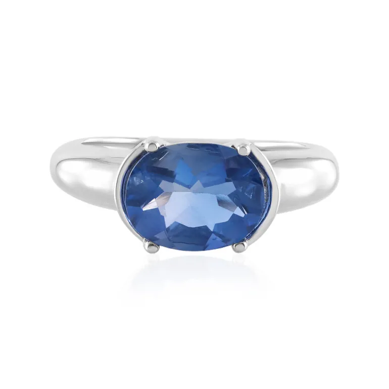 Farbwechsel-Fluorit-Silberring