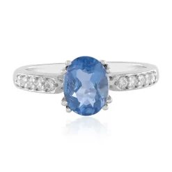 Farbwechsel-Fluorit-Silberring