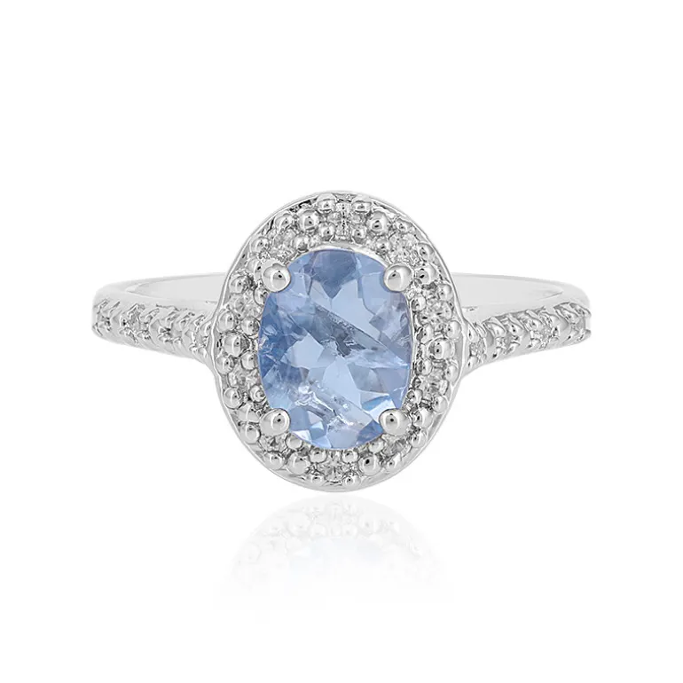 Farbwechsel-Fluorit-Silberring