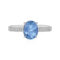 Farbwechsel-Fluorit-Silberring