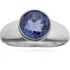 Farbwechsel-Fluorit-Silberring (CUSTODANA)