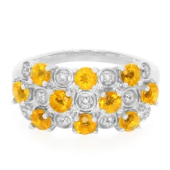 Feueropal-Silberring