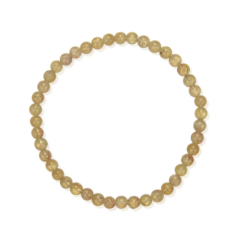 Gelber Apatit-Armband
