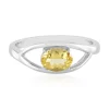 Gelber Beryll-Silberring