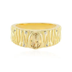 Gelber Beryll-Silberring (SAELOCANA)