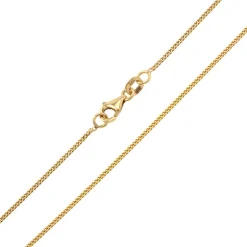 Gelbgold-Panzerkette - 45 cm - 2,33 g