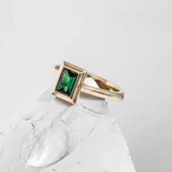 Golconda-Turmalin-Goldring (CUSTODANA)