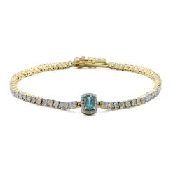 Grandidierit-Goldarmband (AMAYANI)