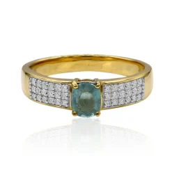 Grandidierit-Goldring (AMAYANI)