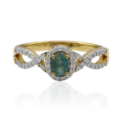 Grandidierit-Goldring (AMAYANI)