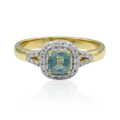 Grandidierit-Goldring (AMAYANI)