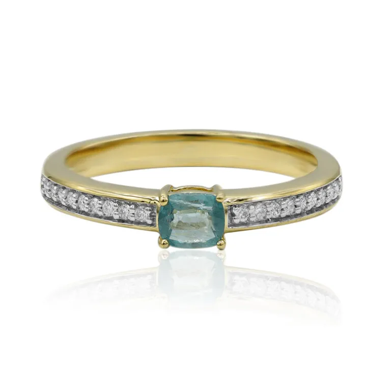 Grandidierit-Goldring (AMAYANI)