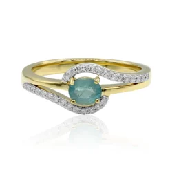 Grandidierit-Goldring (AMAYANI)