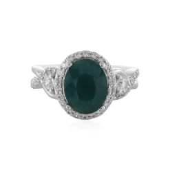 Grandidierit-Silberring