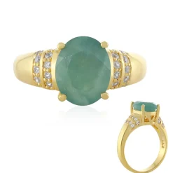 Grandidierit-Silberring