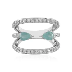 Grandidierit-Silberring