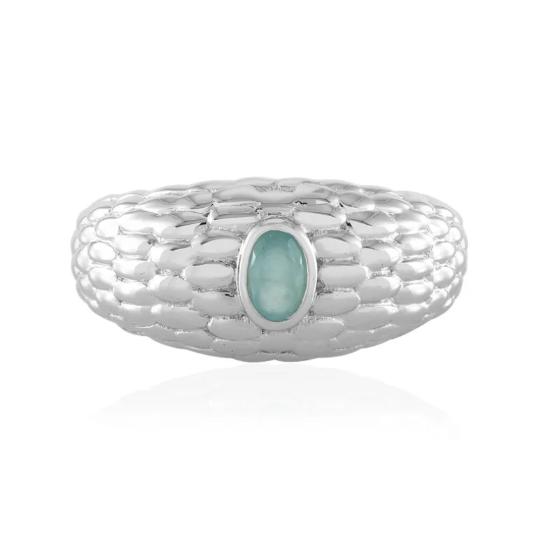 Grandidierit-Silberring (SAELOCANA)