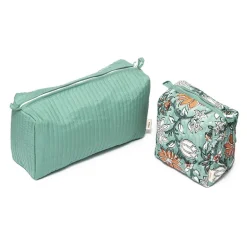 Handgenähtes Juwelo-Kulturtaschenset Aarya