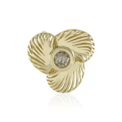 I2 Champagner-Brillant-Goldanhänger (Ornaments by de Melo)