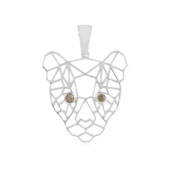 I2 Champagner-Brillant-Goldanhänger (Ornaments by de Melo)