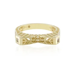 I2 Champagner-Brillant-Goldring (Ornaments by de Melo)