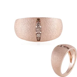 I2 Champagner-Brillant-Goldring (KM by Juwelo)