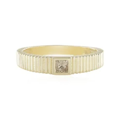 I2 Champagner-Diamant-Goldring (de Melo)