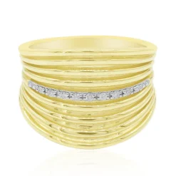 I1 (G) Brillant-Silberring