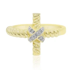 I1 (G) Brillant-Silberring