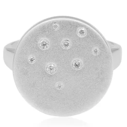 I1 (G) Brillant-Silberring