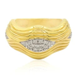 I1 (G) Brillant-Silberring