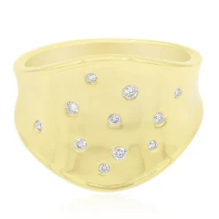 I1 (G) Brillant-Silberring