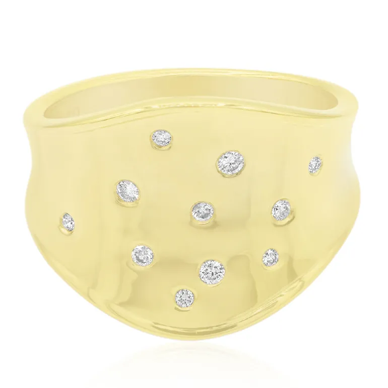 I1 (G) Brillant-Silberring