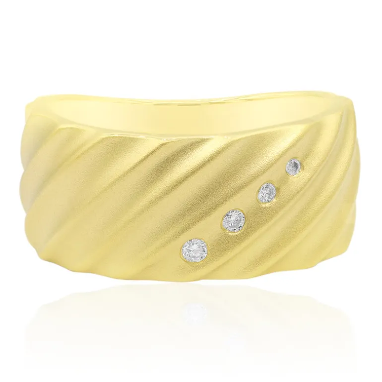 I1 (G) Brillant-Silberring