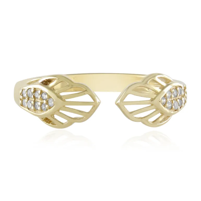 I2 (H) Diamant-Goldring (Ornaments by de Melo)