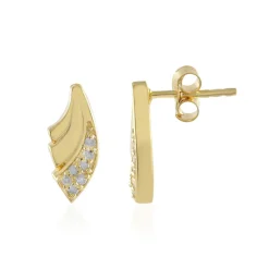 I3 (H) Diamant-Silberohrringe