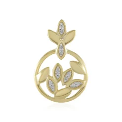 I2 (I) Diamant-Silberanhänger