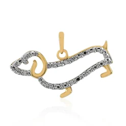 I2 (I) Diamant-Silberanhänger