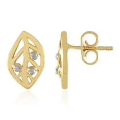 I2 (I) Diamant-Silberohrringe