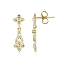 I2 (I) Diamant-Silberohrringe